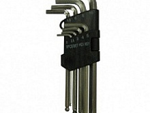 Набор инбусовых ключей TORX  CRV 1,5-10мм  (набор 9 шт)  (10/60)   90506